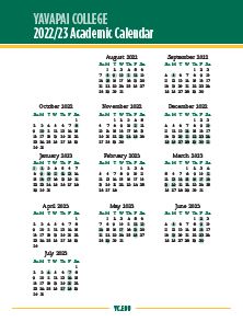 2022-23 Academic Calendar PDF
